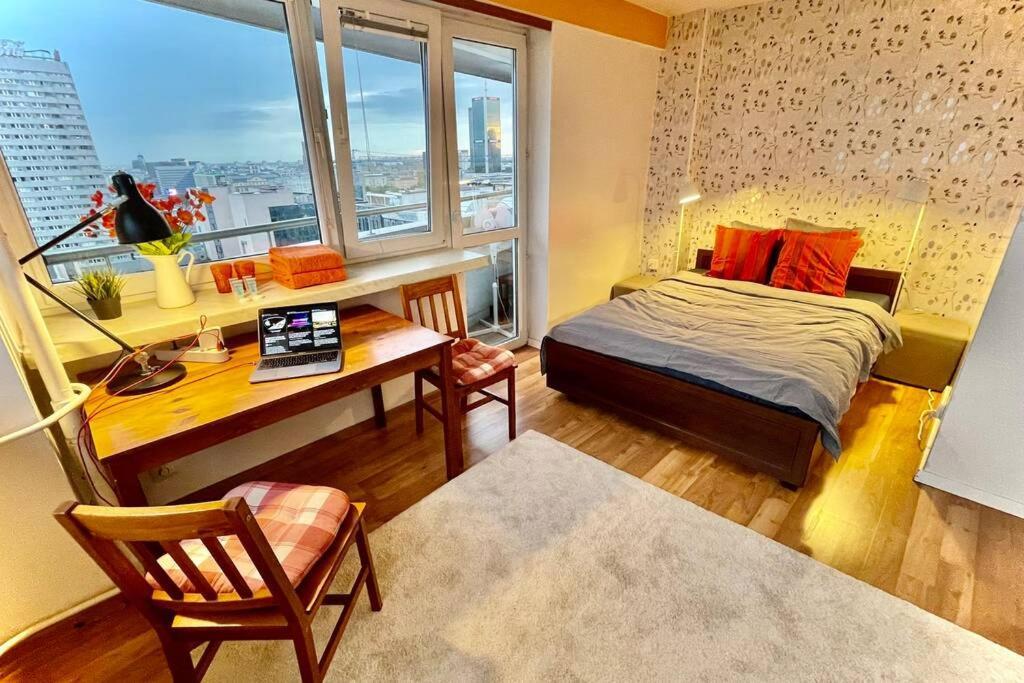 Апартаменти Orange Metro Fast Wifi 1Gbs Big Tv Hbo Appletv Варшава Екстер'єр фото